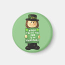 Search for four leaf clover magnets Leprechaun