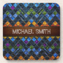 Search for faux leather coasters Modern
