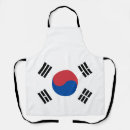 Search for korea aprons Flag of south korea