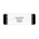 Search for movie return address labels Vintage
