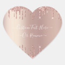 Search for rose gold hearts stickers Pink