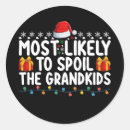 Search for grandkids stickers Xmas