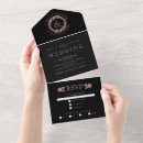 Search for black and gold wedding invitations All in one