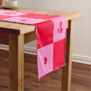 Search for valentines day table runners Red