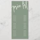 Search for service lists price lists Elegant
