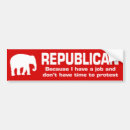 Search for employment bumper stickers Conservative
