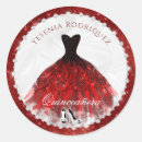 Search for red quinceañera stickers Glitter