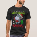 Search for hippopotamus for christmas tshirts Reindeer