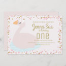 Search for swan invitations Girly