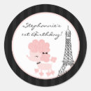 Search for paris poodle stickers French
