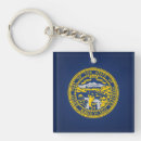 Search for nebraska key rings Flag