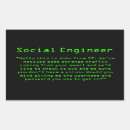 Search for computer engineer stickers Hacker