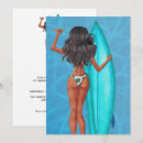 Search for vacation birthday invitations Girl