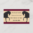 Search for horseback business cards Veterinarian