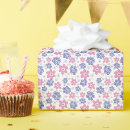 Search for lavender flower wrapping paper Retro