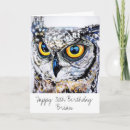 Search for owl vertical cards 30th