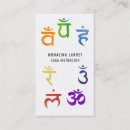 Search for chakra business cards Watercolor