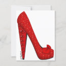 Search for high heels christmas cards Red