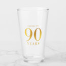 Search for 90 drinkware Cheers to 90 years
