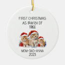 Search for kitten christmas tree decorations Elegant