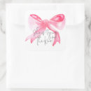 Search for square knot tying stickers Pink bridal shower