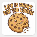 Search for funny baking stickers Cookie lover