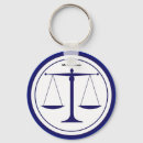 Search for justice key rings Blue