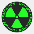 Search for radioactive stickers Nuclear