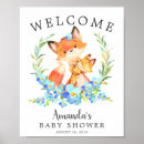Search for fox baby shower posters Floral