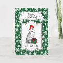 Search for siberian husky christmas cards Santa