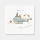 Search for whale napkins Its a boy