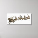 Search for santa canvas prints Sleigh