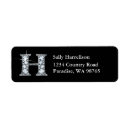 Search for bling return address labels Silver