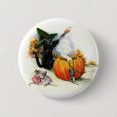 Search for pumpkin cat badges Vintage