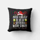 Search for softball cushions Xmas