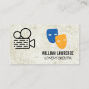 Search for drama business cards Director