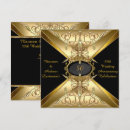 Search for 2 square invitations Gold