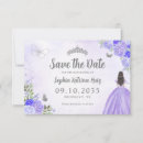 Search for purple silver save the dates Butterfly