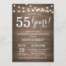 Search for 55th anniversary invitations 55 years together