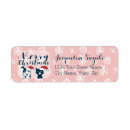 Search for cartoon dog return address labels Kawaii