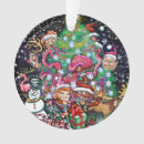 Search for elf christmas tree decorations Santa