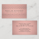 Search for faux rose gold foil business cards Beauty salon