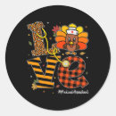 Search for love turkey stickers Fall