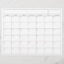Search for blank calendars Simple