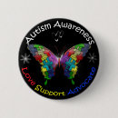 Search for autism butterfly badges Autism spectrum disorder