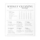 Search for checklist notepads Weekly