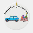 Search for driving christmas tree decorations Car