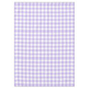 Search for lavender gingham tablecloths Pattern