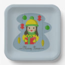 Search for kids christmas plates Girl