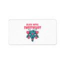 Search for sweethearts return address labels Black